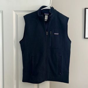 Navy sweater vest